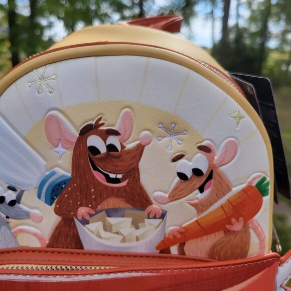 Loungefly Disney Pixar Moments Ratatouille Cooking Pot Mini Backpack - Picture 16 of 16